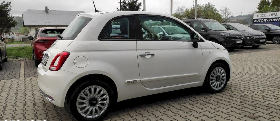 Fiat 500 cena 48500 przebieg: 39059, rok produkcji 2020 z Płoty małe 121